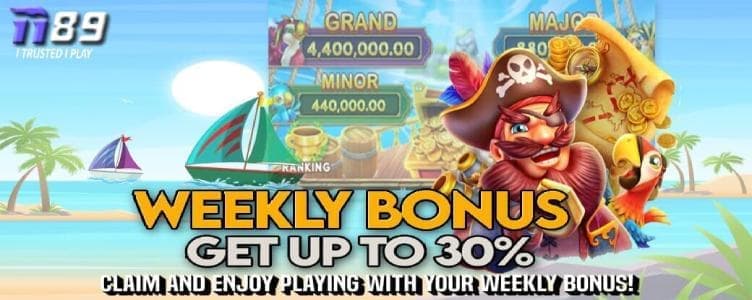 promotions ii89 weekly bonus