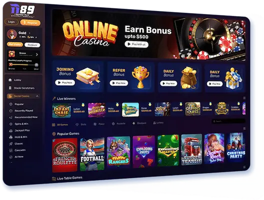 register ii89 account casino 28